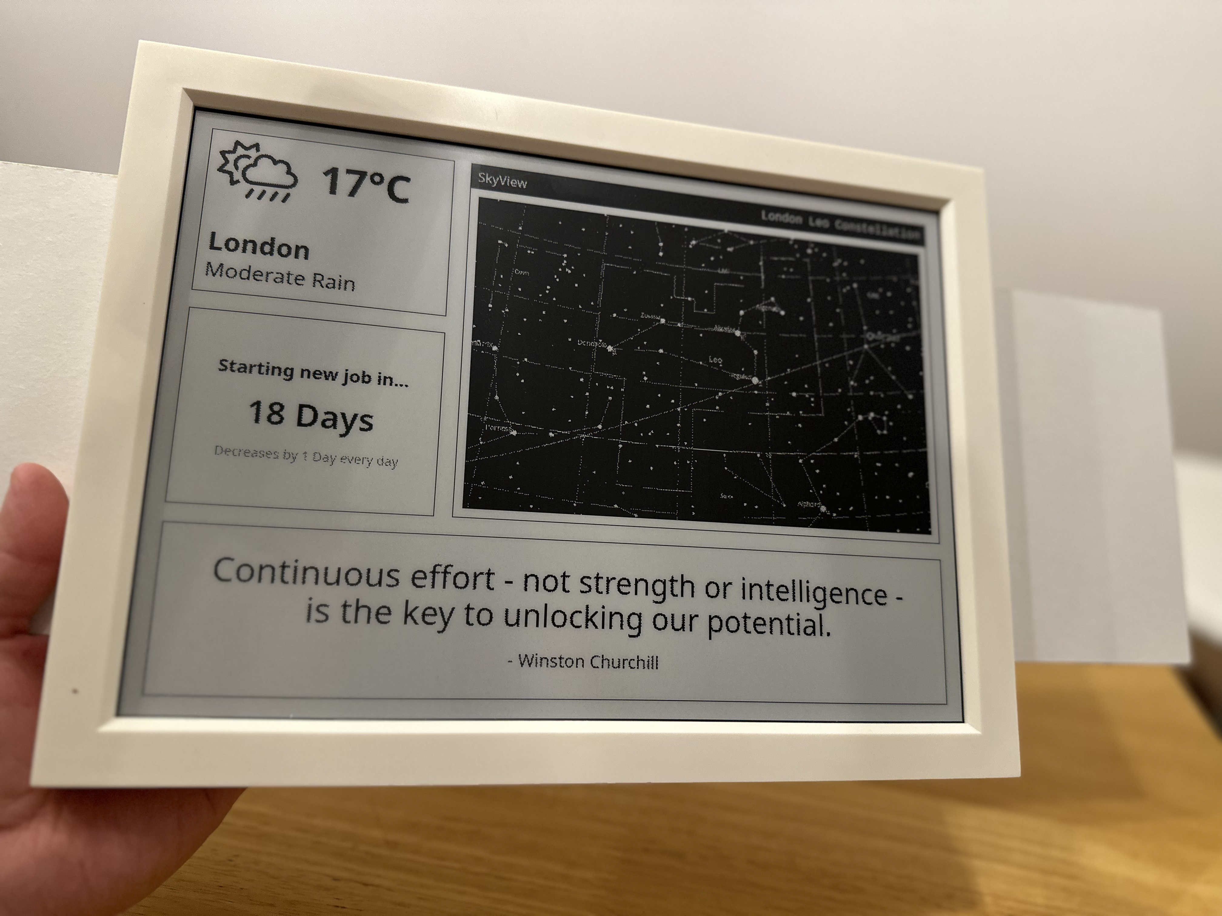 Smart Frame orientation example
