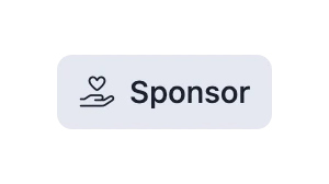 The Sponsor button on a creator's profile